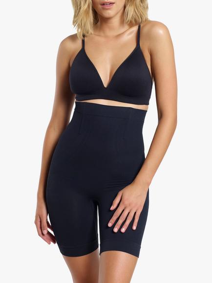 Ambra It's A Cinch Medium Control High Waist Shaper Shorts, Black