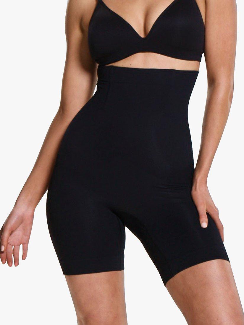 Product image 2 of 3, which shows Ambra It's A Cinch High Waist Shaper Shorts, Black, 8-10