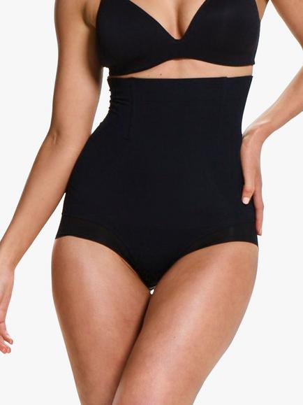 Ambra It's A Cinch Medium Control High Waist Shaper Briefs - view 2, Black
