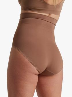 Ambra Power Lite High Waist Briefs - view 2, Almond
