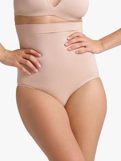 Ambra Power Lite High Waist Briefs, Beige