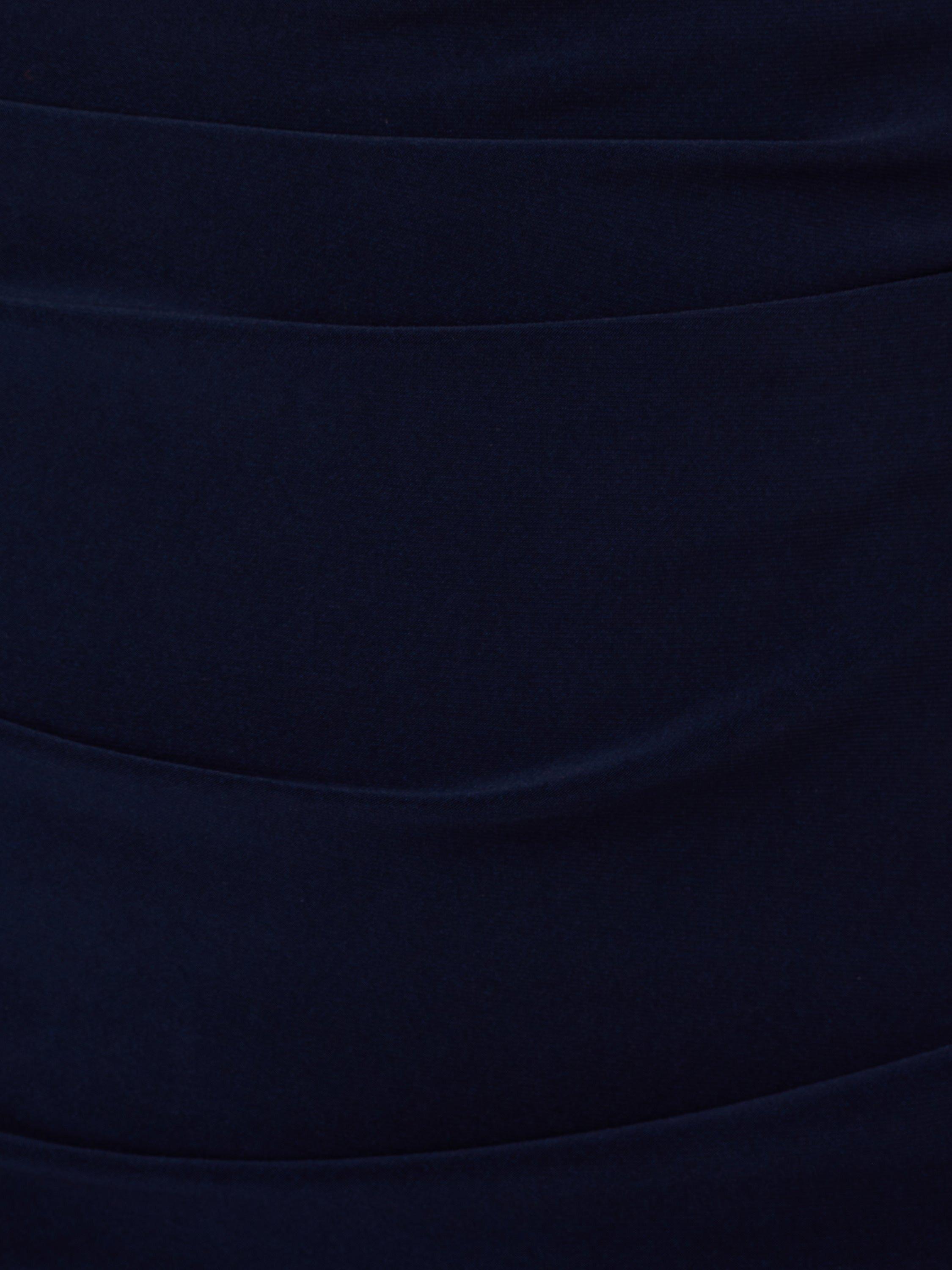 Product image 7 of 7, which shows Adrianna Papell Tuxedo Knee Length Dress, Midnight, 12