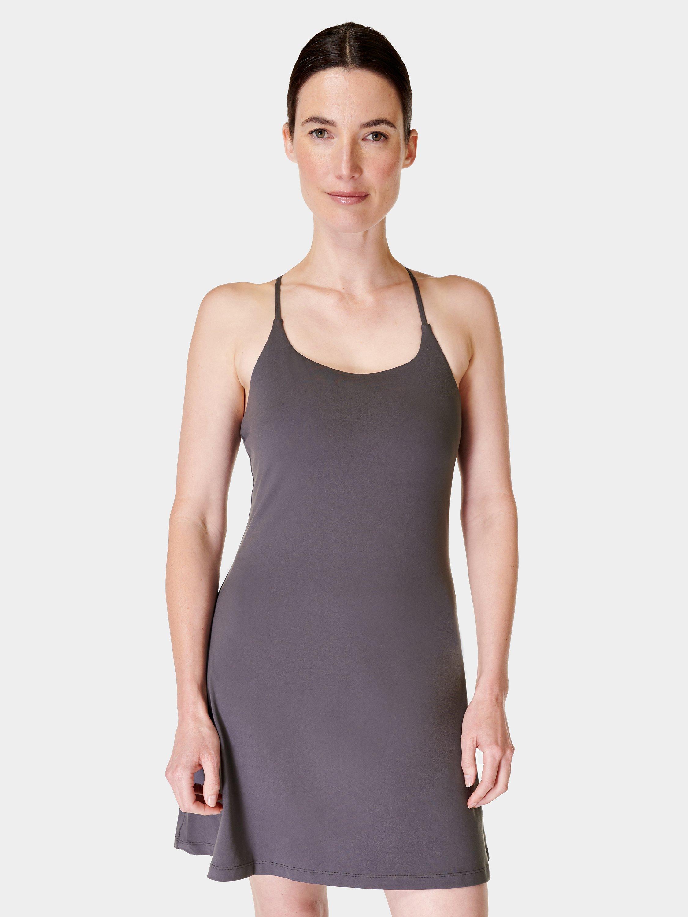 Sweaty Betty All Round Workout Dress, Urban Grey