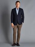 Charles Tyrwhitt Regular Fit Wool Proper Blazer, Navy, Navy
