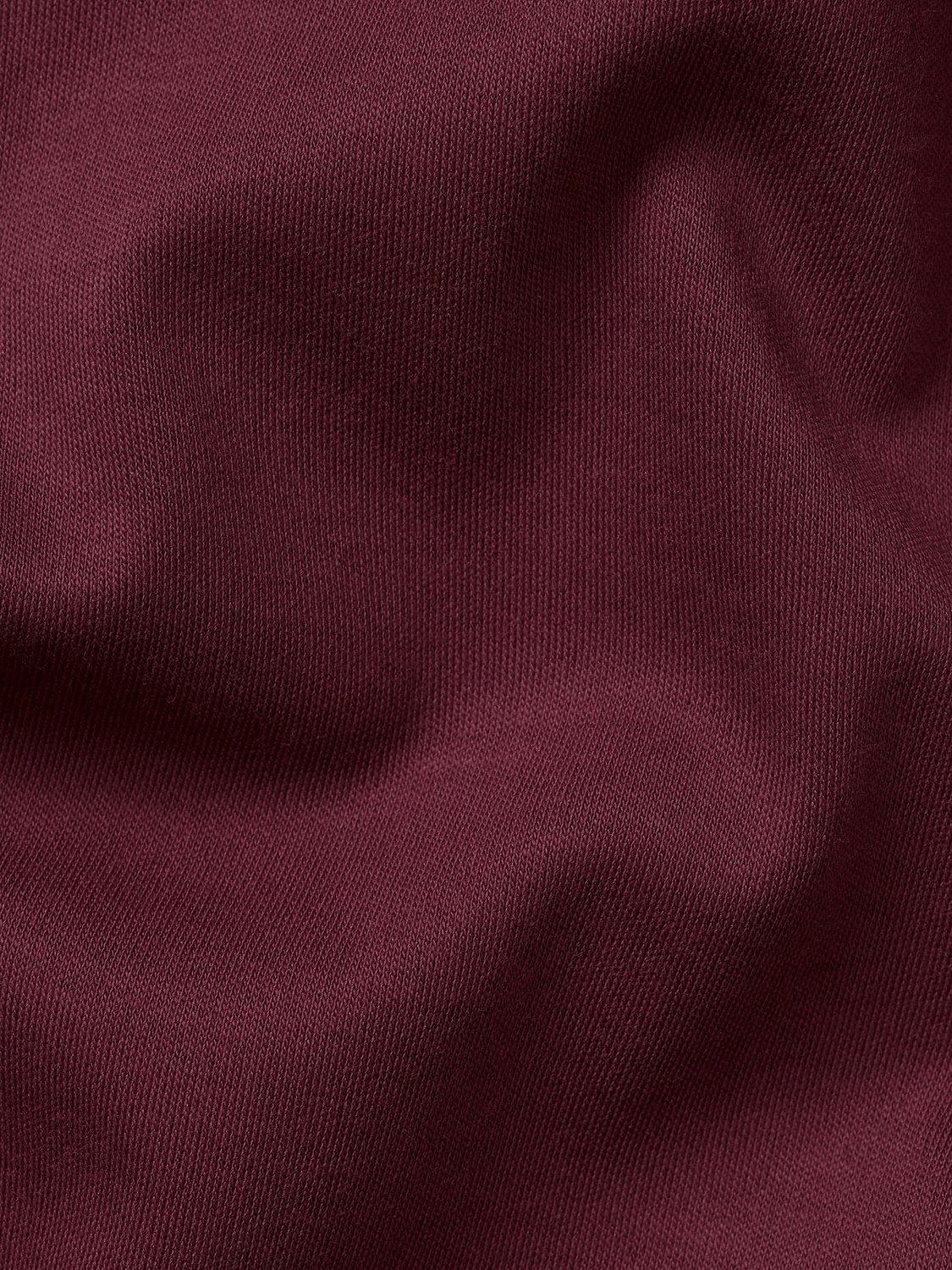 Product image 4 of 4, which shows Charles Tyrwhitt Smart Jersey Short Sleeve Polo, Wine Red, XS