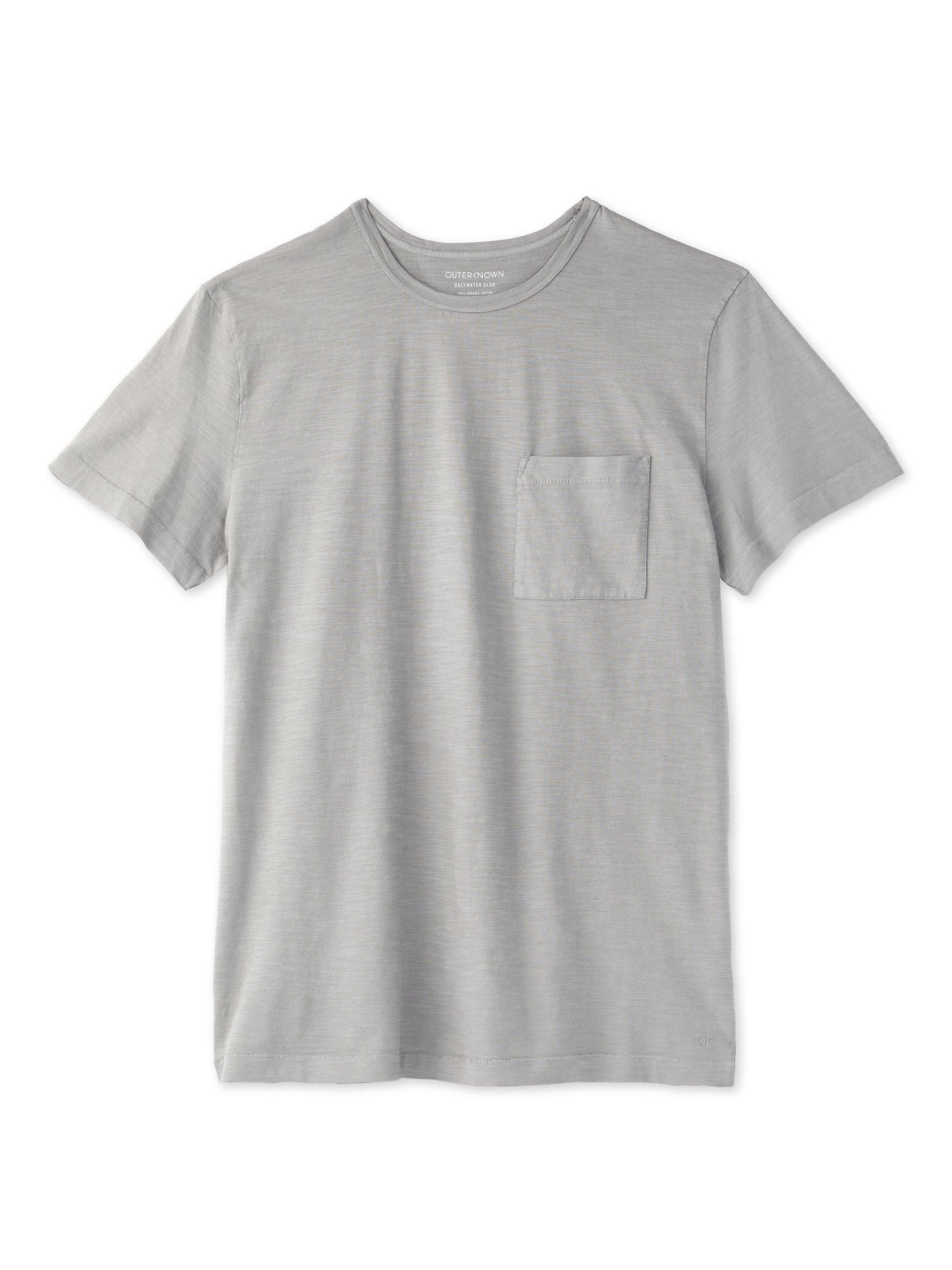 Outerknown Classic Short Sleeve T-Shirt, Grey