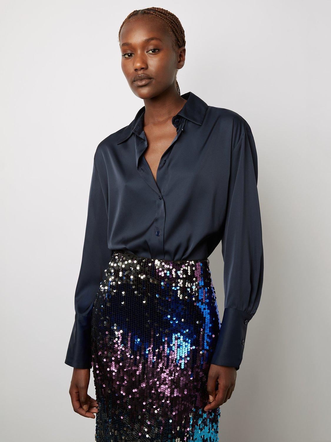 Gerard Darel Cindy Long Sleeve Blouse