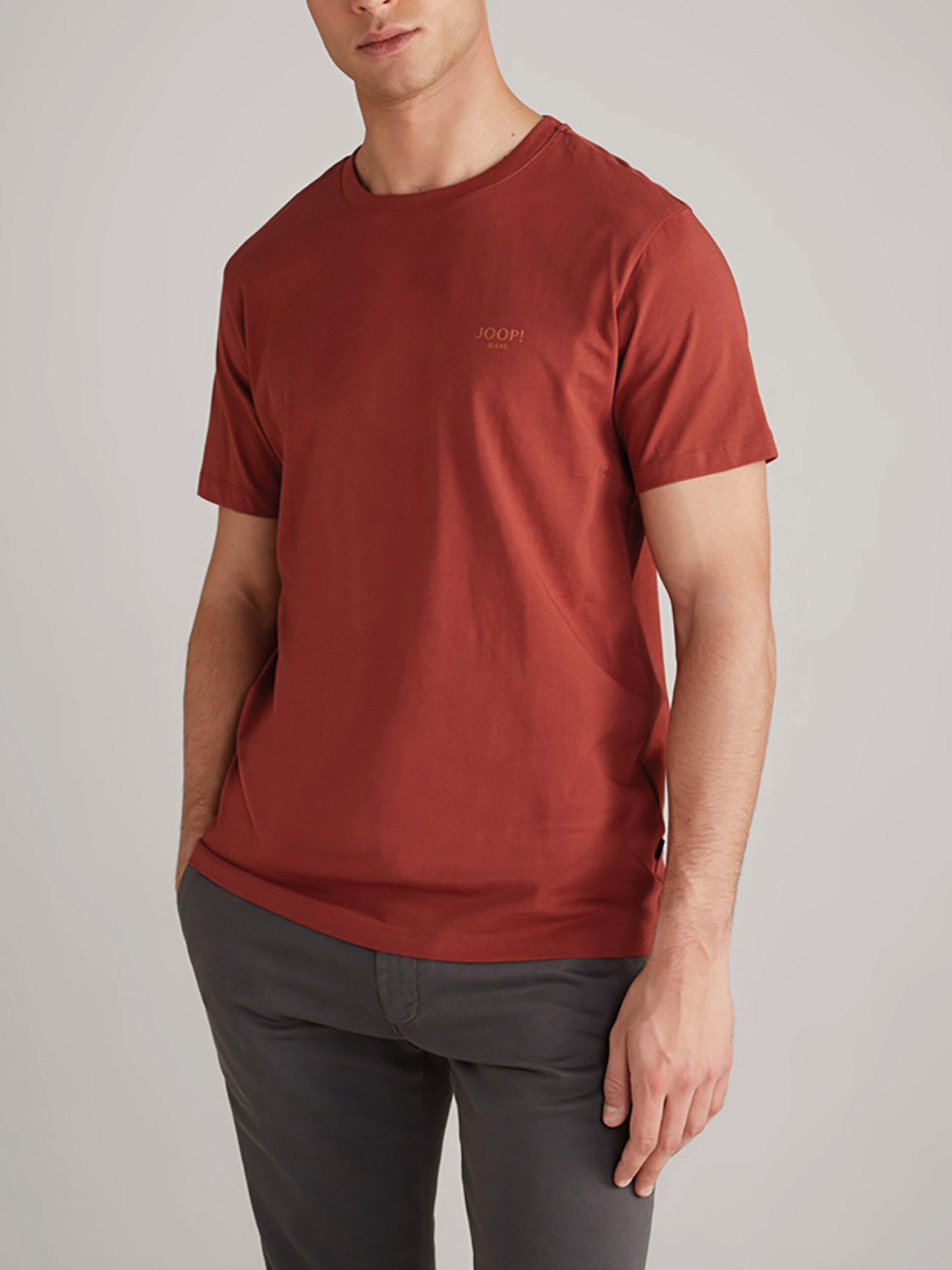 JOOP! Alphis Crew Neck T-Shirt, Open Red, S