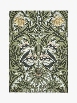 Morris & Co. Bluebell Rug, Arbour Green