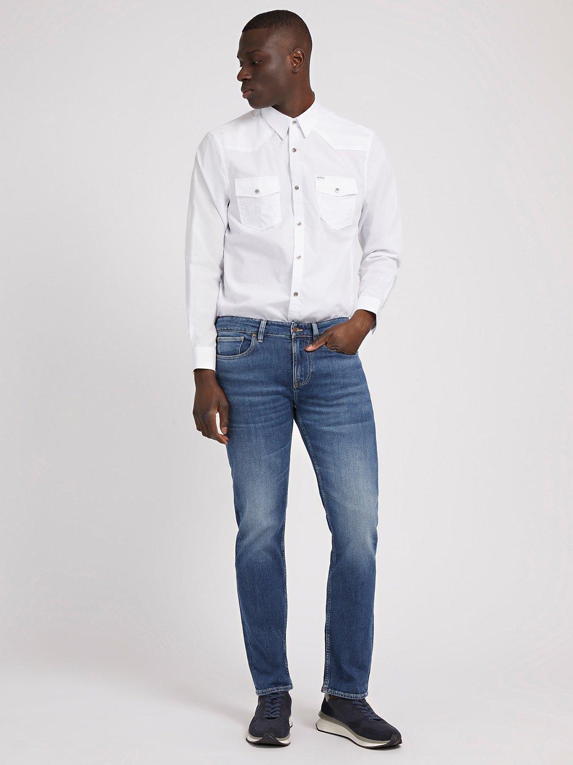 GUESS Angels Slim Fit Denim Jeans, Carry Mid.