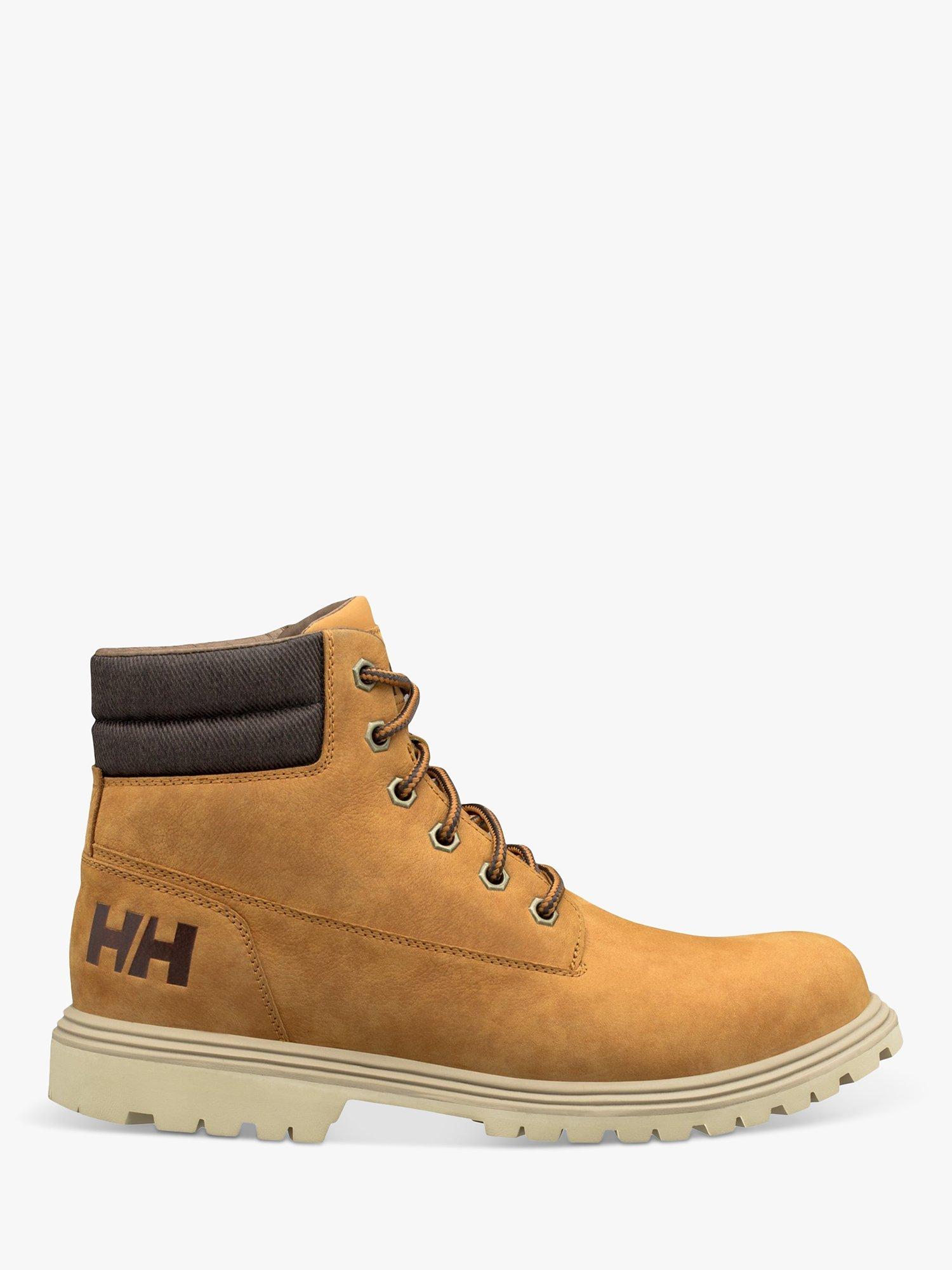 Helly Hansen Fremont Leather Lace Up Ankle Boots Honey