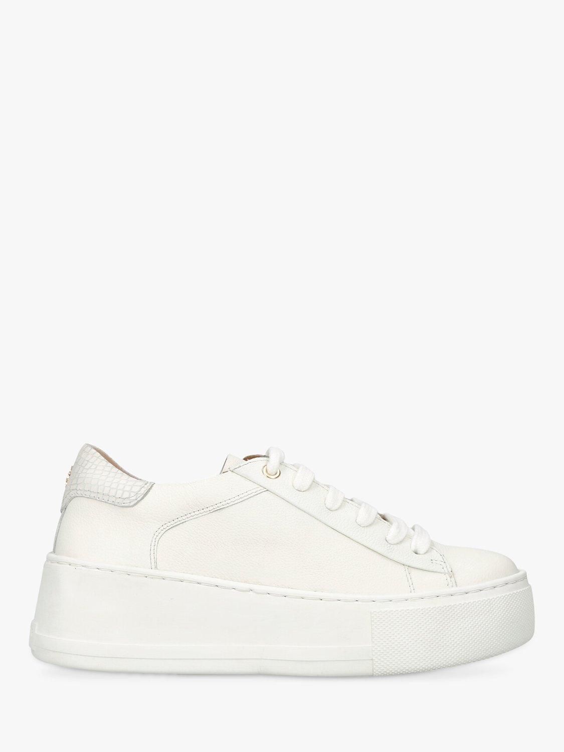 KG Kurt Geiger Highgate Leather Trainers, White