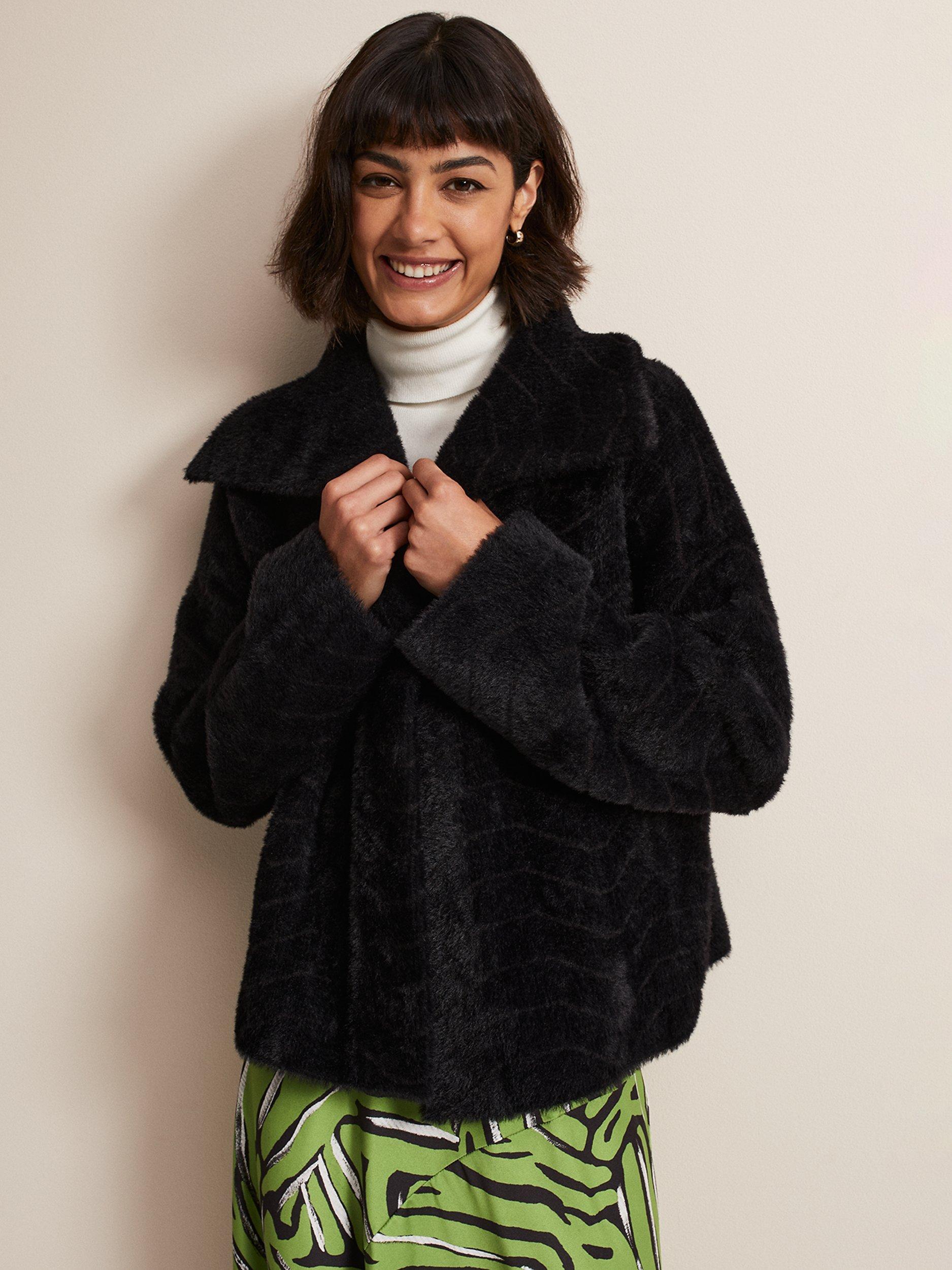 Mela london faux fur jacket hot sale