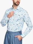 Simon Carter Watercolour Butterfly Print Shirt