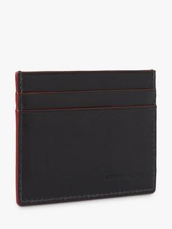 Simon Carter Leather Edge Credit Card Holder - view 2, Navy