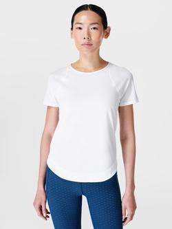 Sweaty Betty Breathe Easy T-Shirt, Spark White, Spark White