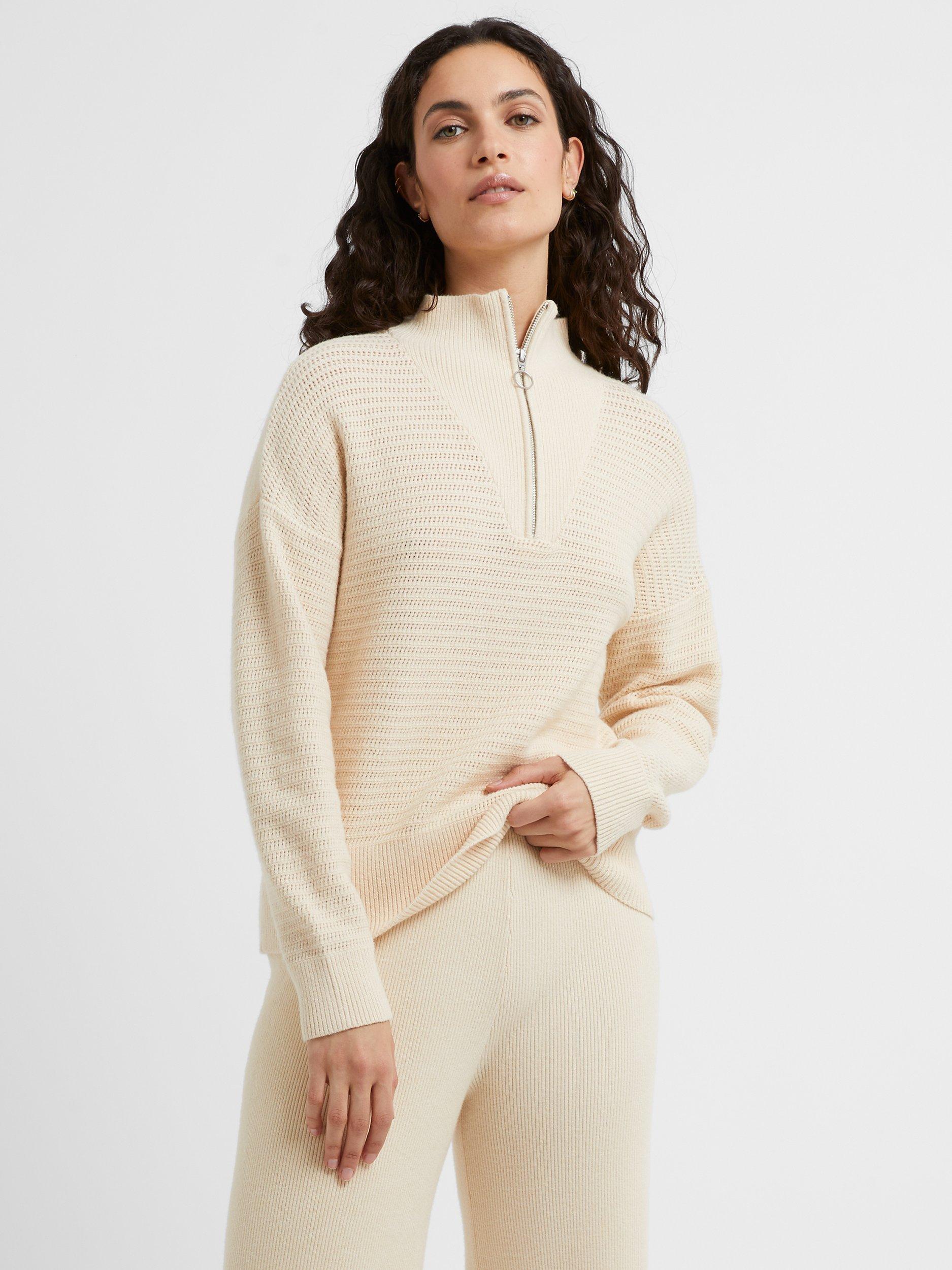 Great Plains Winter Comfort Knit Long Sleeve Jumper, Oyster
