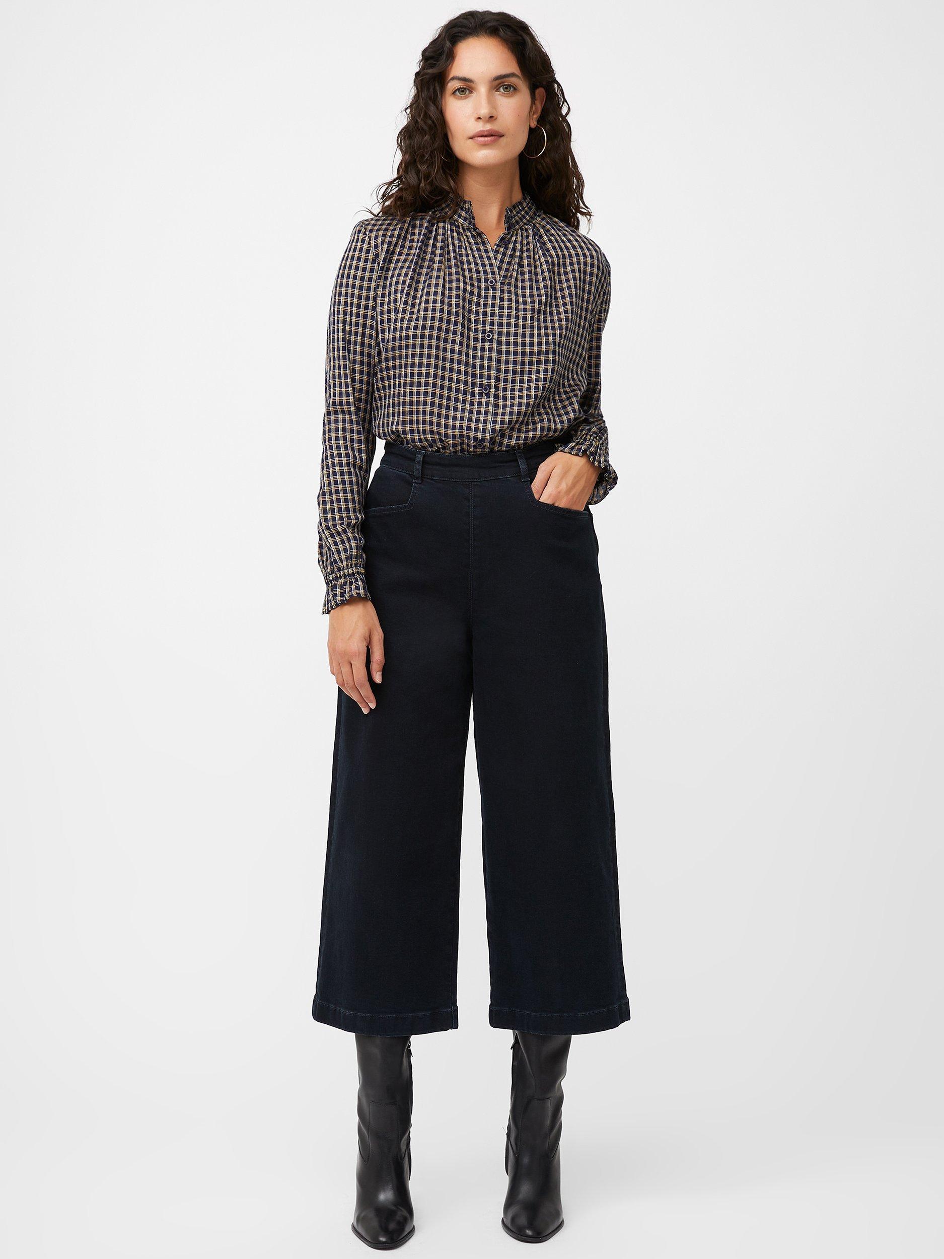 Great Plains City Denim Trousers, Blue/Black