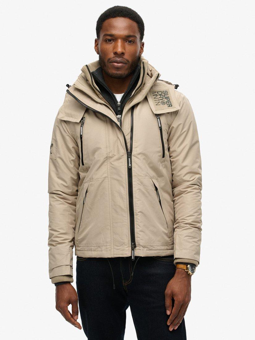 Superdry Mountain SD Windcheater Jacket Winter Twig Beige