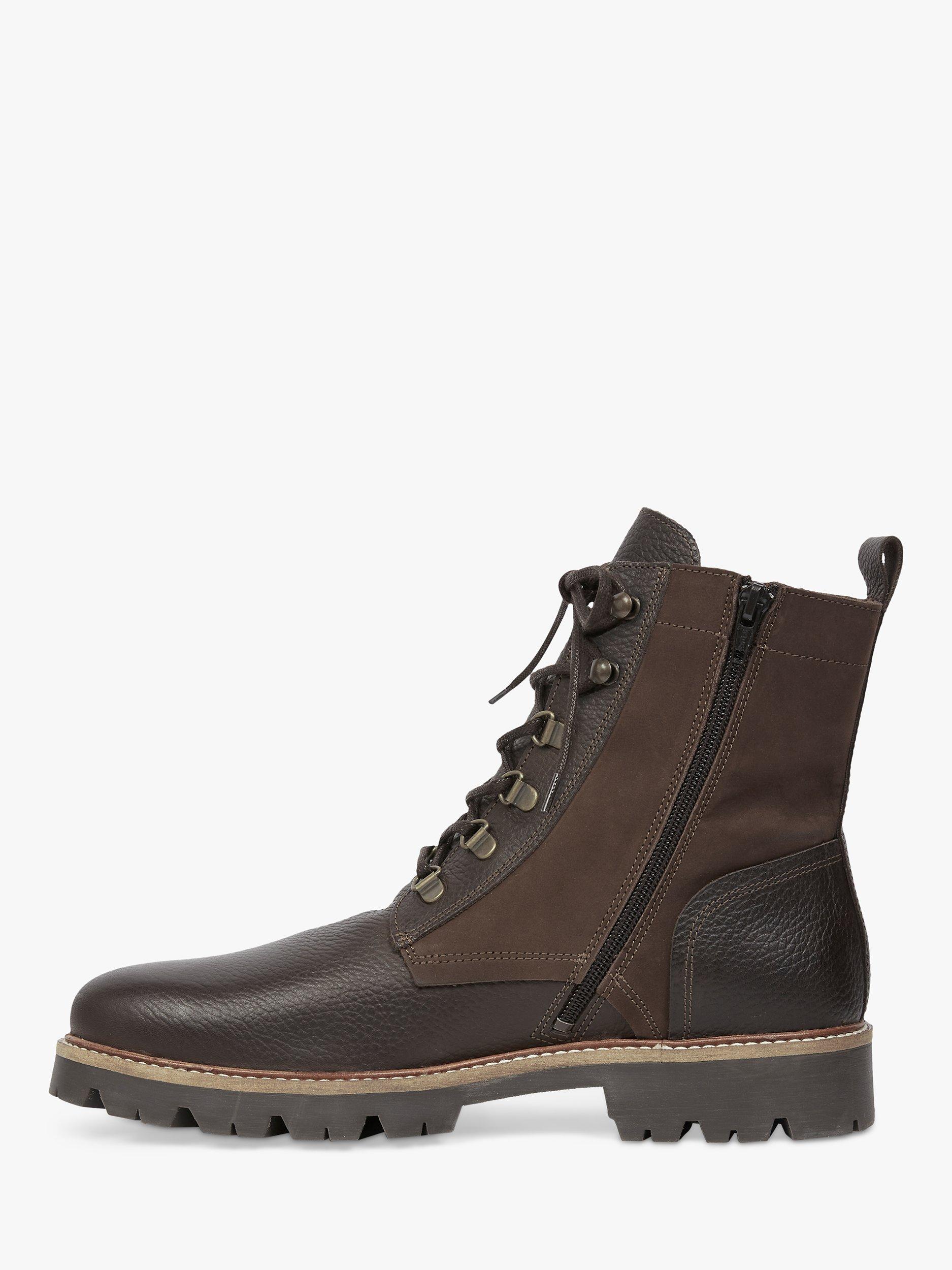 Product image 3 of 6, which shows Celtic & Co. Leather Lace Up Hiking Boots, Tanners Brown, EU44