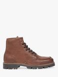 Celtic & Co. Toe Stitch Lace Up Boots, Antique Brown