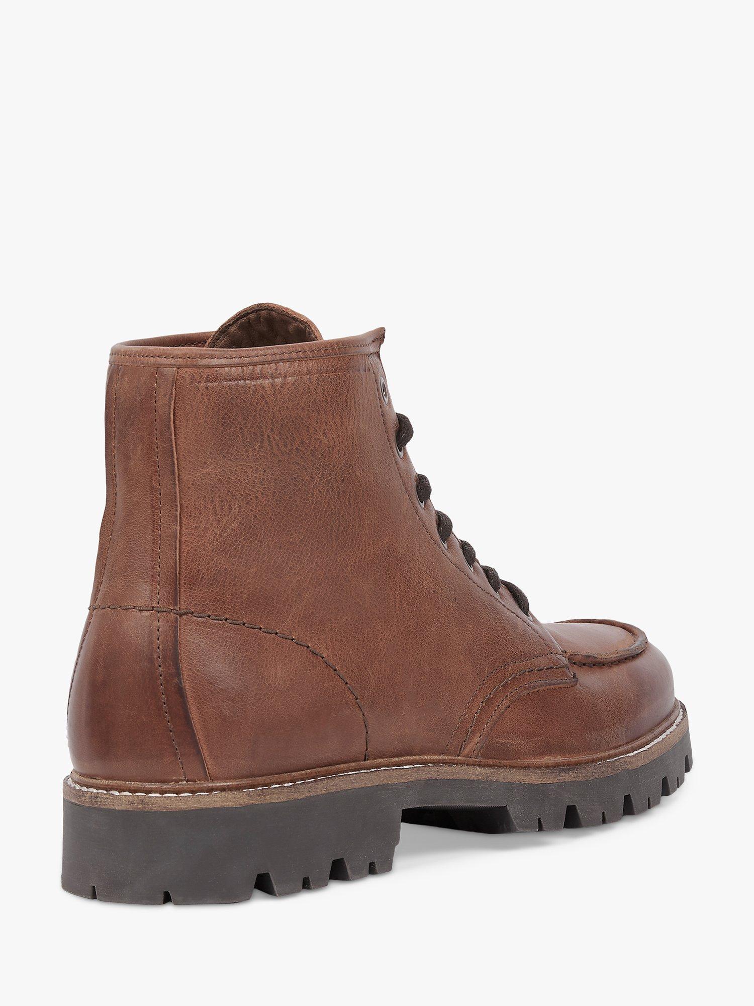 Product image 4 of 6, which shows Celtic & Co. Toe Stitch Lace Up Boots, Antique Brown, EU42