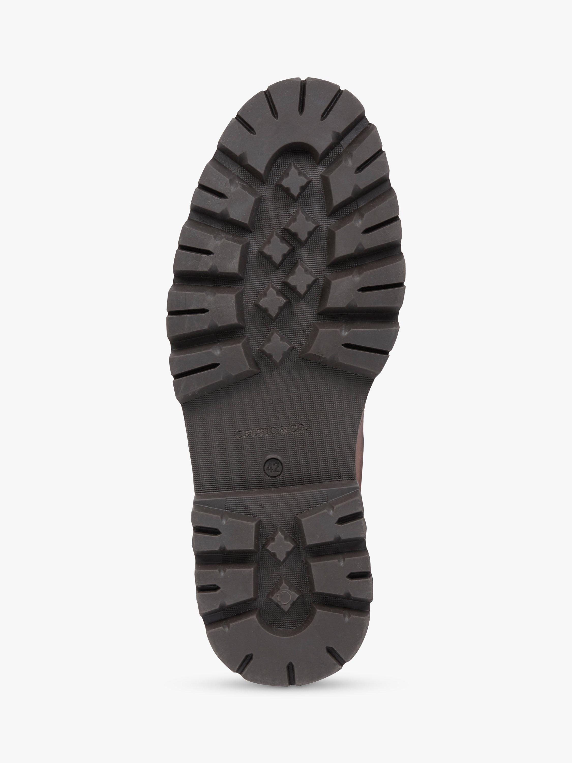 Product image 6 of 6, which shows Celtic & Co. Toe Stitch Lace Up Boots, Antique Brown, EU42