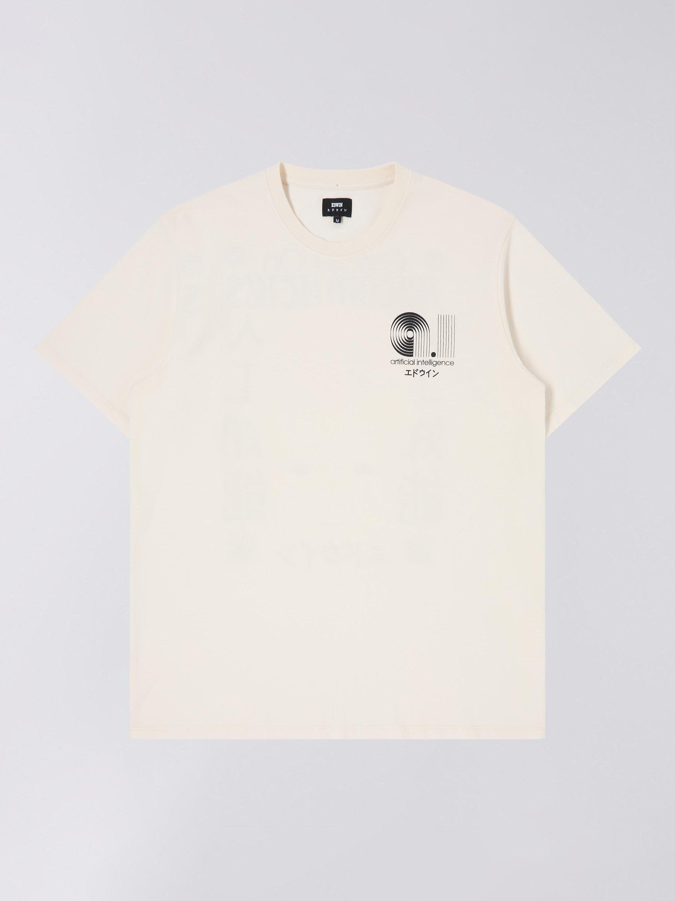Edwin Essays Automatics Cotton T-Shirt, Whisper White