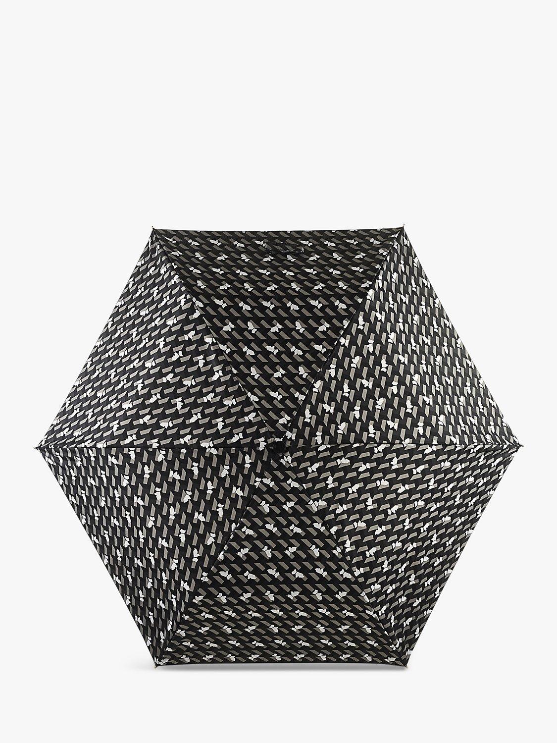 Radley Geometric Dog Handbag Umbrella, Thunder