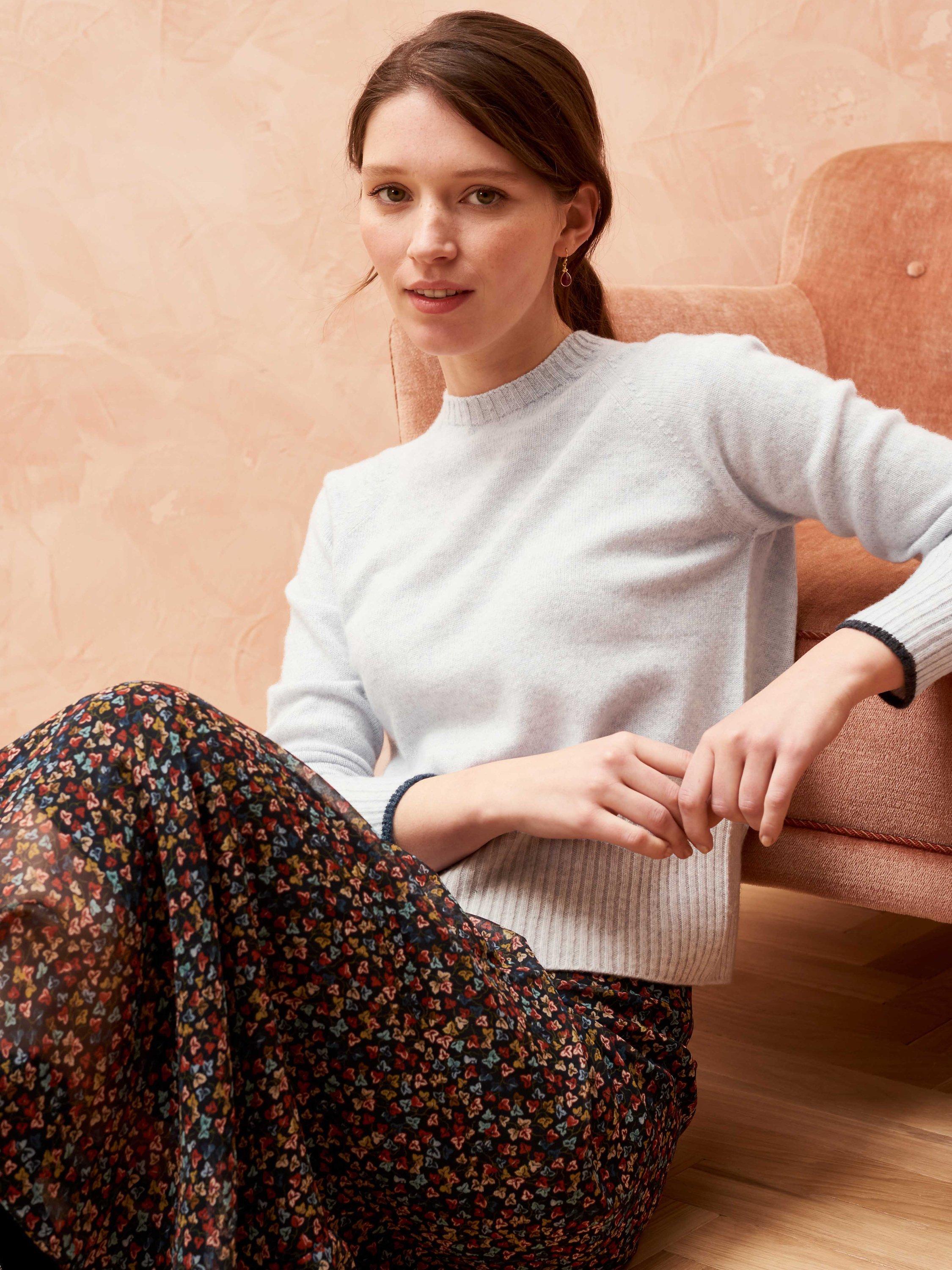 Brora Cashmere Boxy Jumper