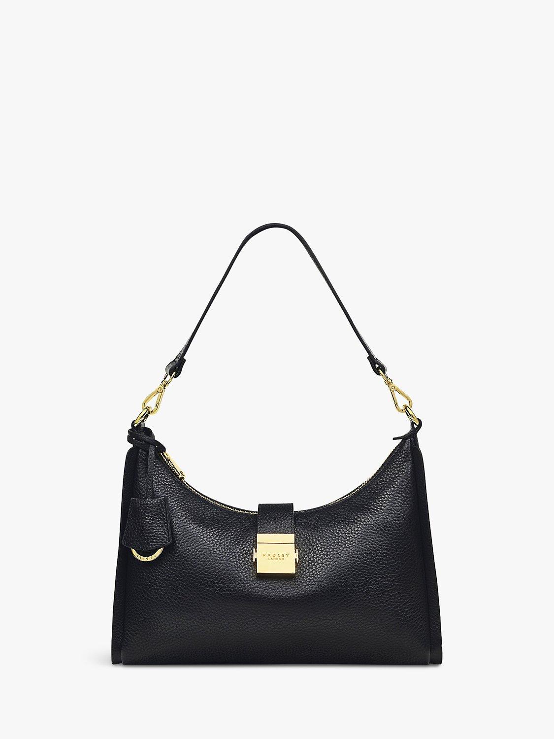 Radley Sloane Street Medium Zip Top Shoulder Bag, Black, One Size