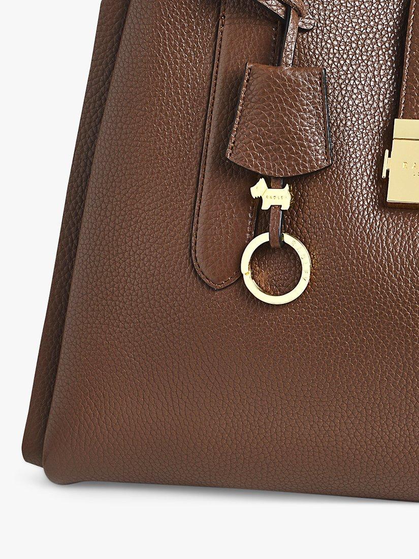 Radley Sloane Street Large Zip Top Shoulder Bag Walnut One Size