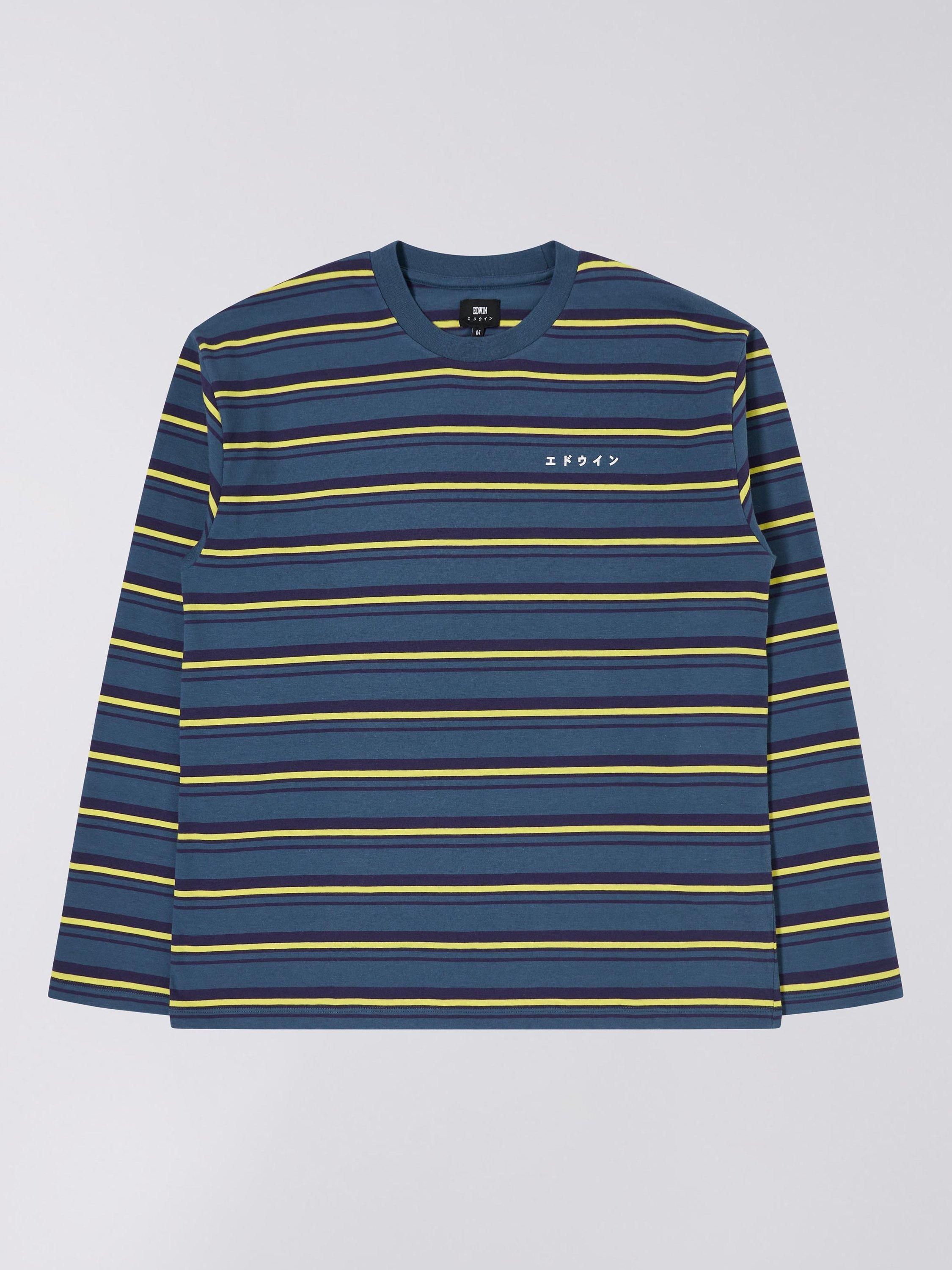 Edwin Quater Long Sleeve T-Shirt, Multi