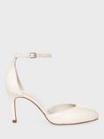 Hobbs Elliya Leather Court Shoes, Ivory