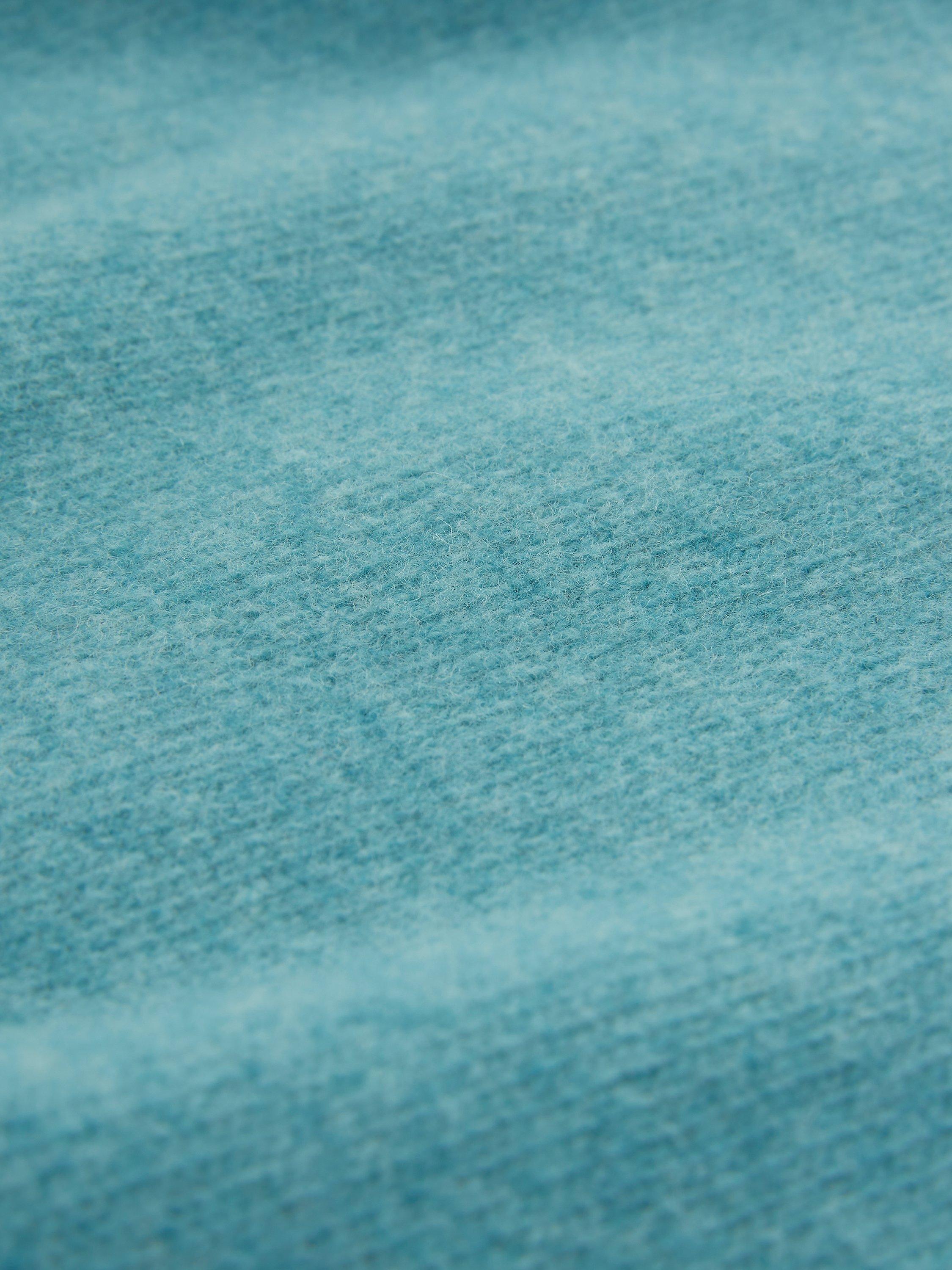 Product image 8 of 9, which shows Celtic & Co. Felted Funnel Neck  Wool Jumper, Sea Glass, M