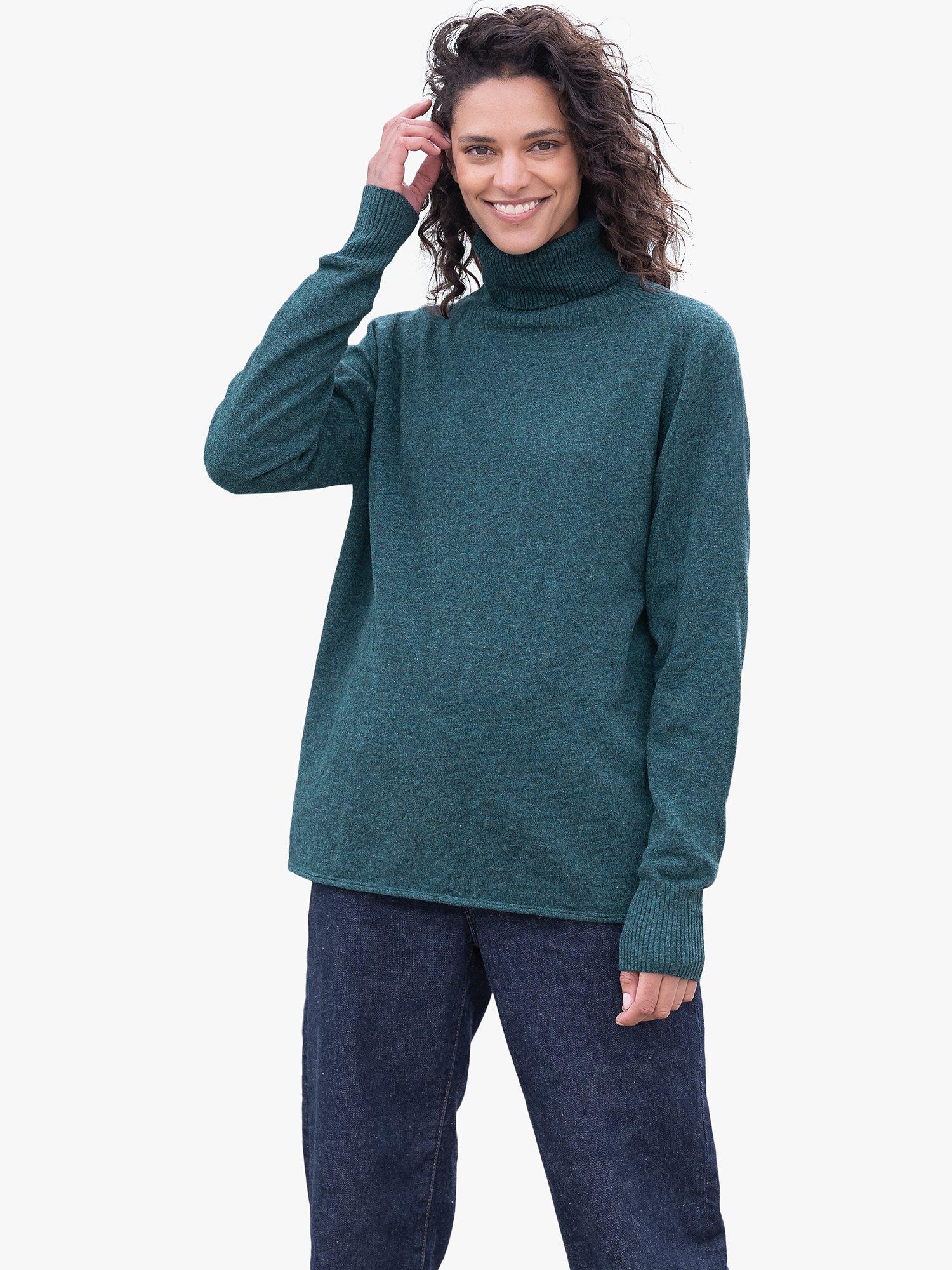 Celtic & Co. Geelong Slouch Roll Neck Jumper
