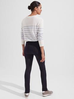 Hobbs Amanda Plain Jeans, True Navy - view 2, True Navy