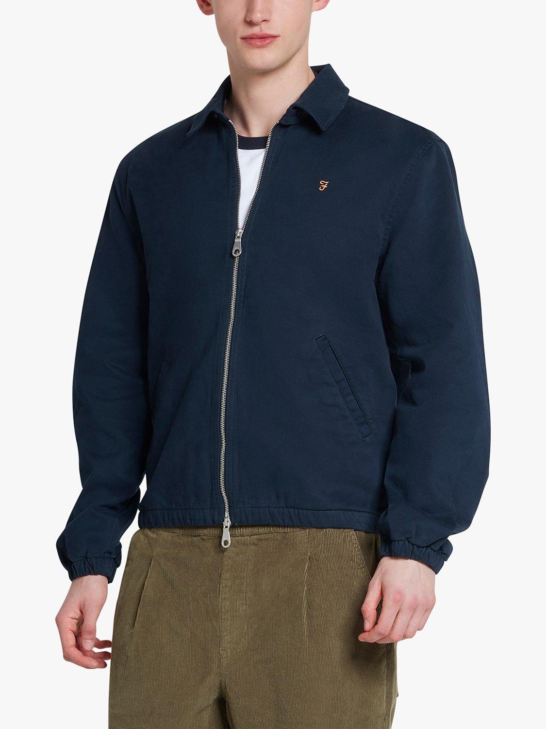 Farah Cane Blouson Jacket, Navy