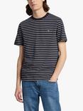 Farah Oakland Organic Cotton Stripe Short Sleeve T-shirt