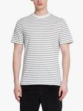 Farah Oakland Short Sleeve T-Shirt, Ecru/Multi