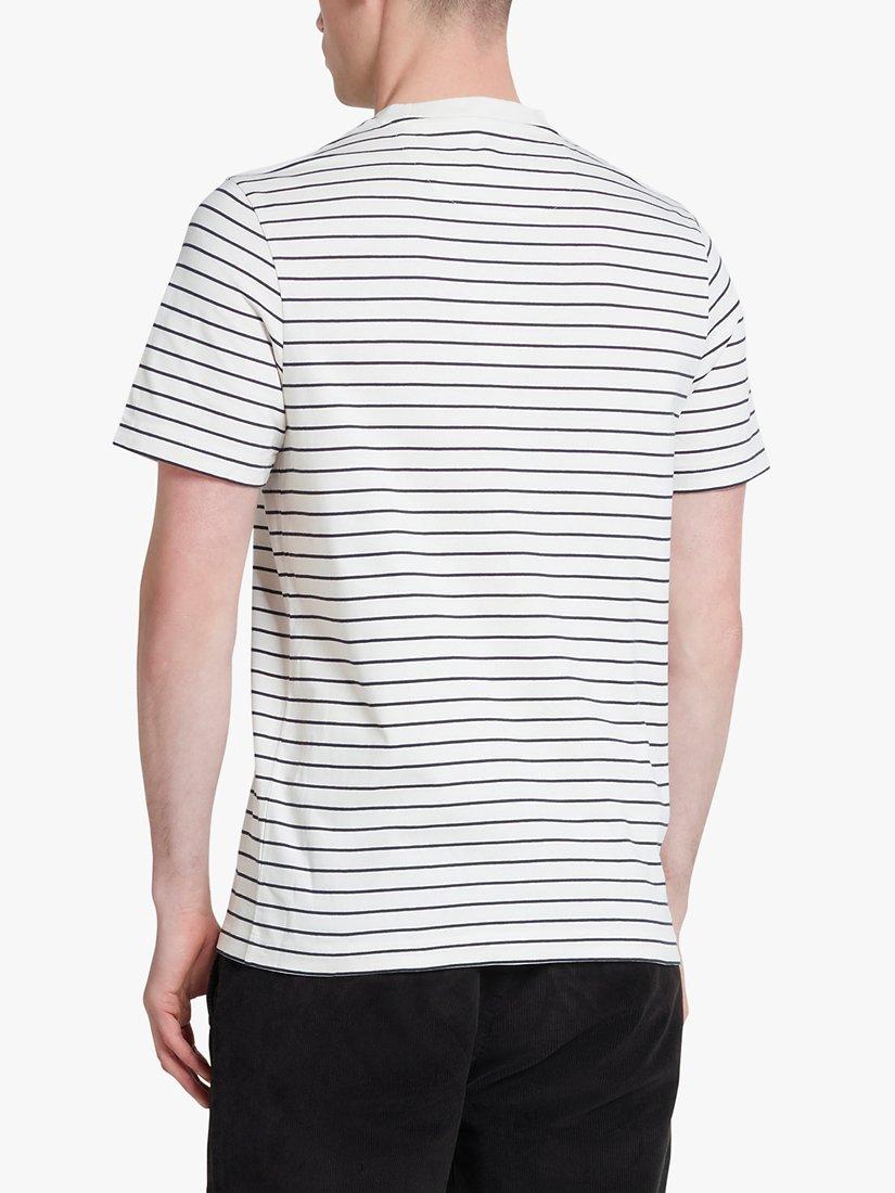 Farah Oakland Short Sleeve T-Shirt, Ecru/Multi, L