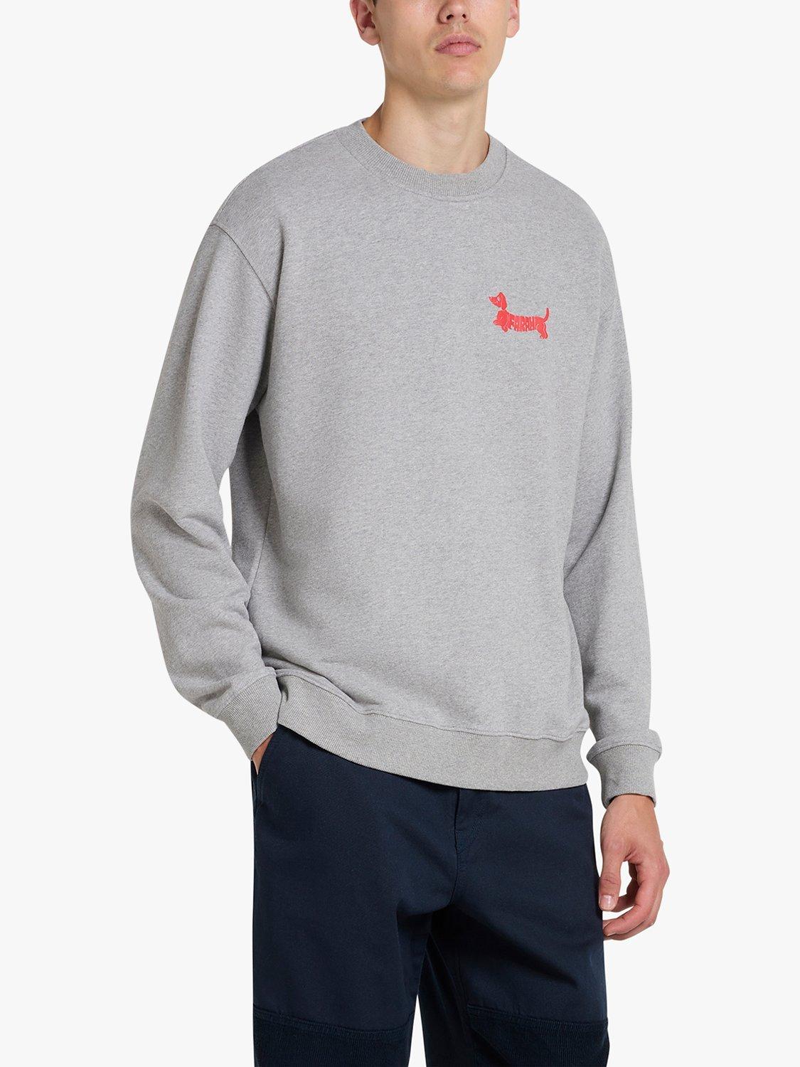 Farah Baggio Graphic Jumper, Grey