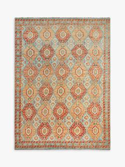 Gooch Luxury Hand Knotted Khal Mohammadi Rug, Orange