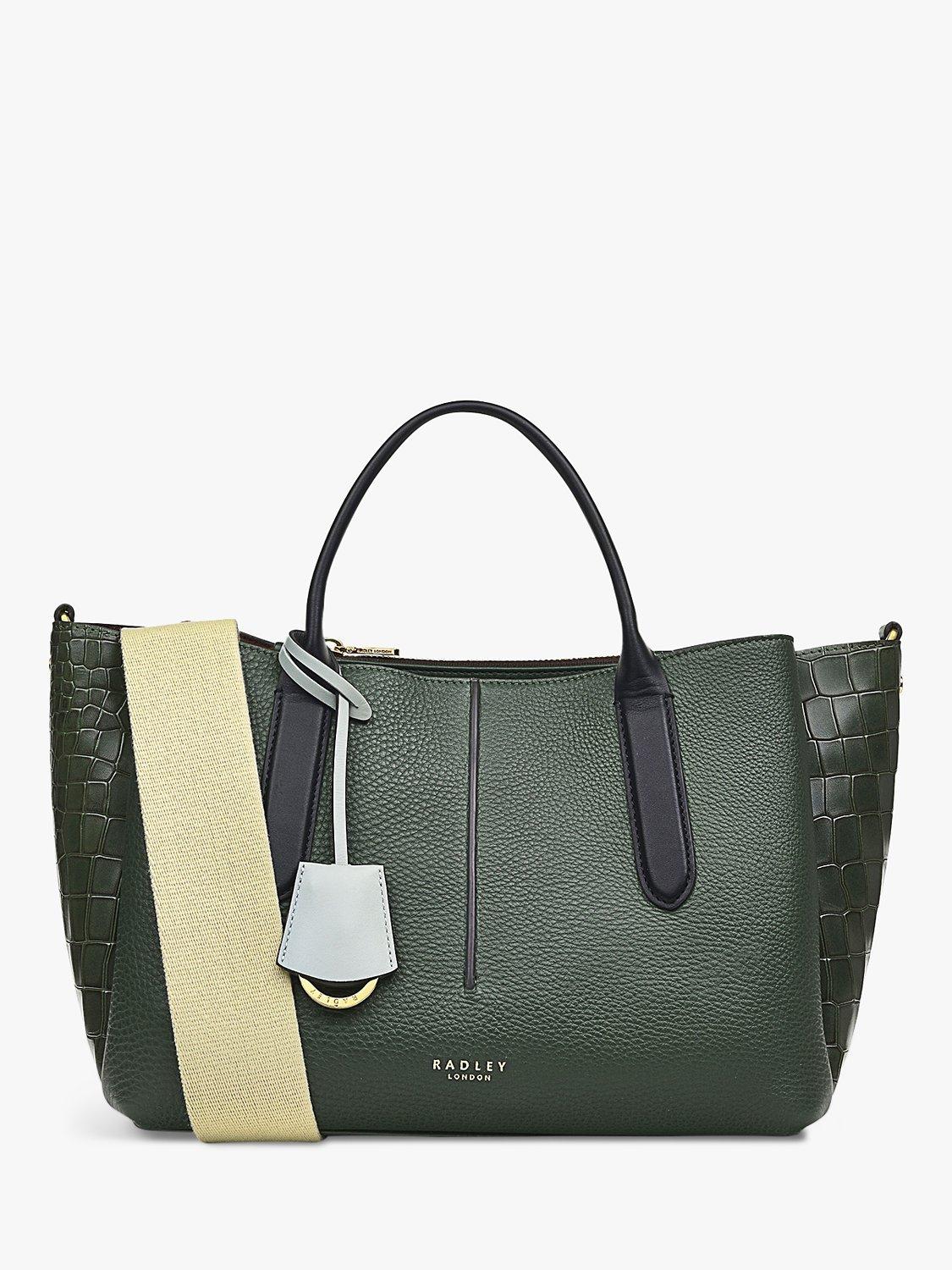 Radley Hillgate Place Faux Croc Leather Multiway Grab Bag, Dragon