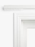 John Lewis Aluminium Uncorded Heavyweight Curtain Track, White