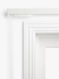 John Lewis Aluminium Corded Heavyweight Curtain Track, White