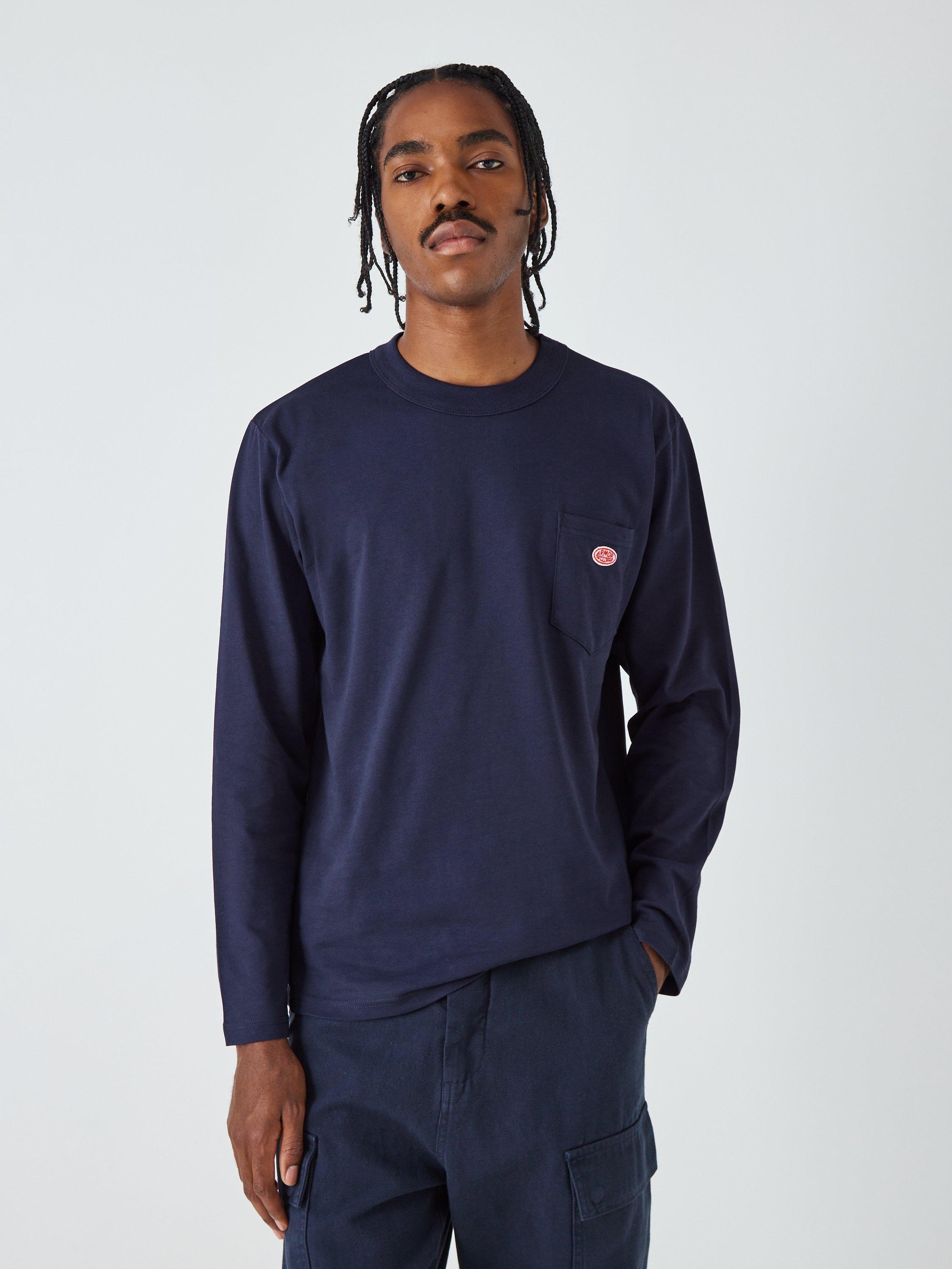 Armor Lux Heritage Avec Poche Long Sleeved T-Shirt, Navire