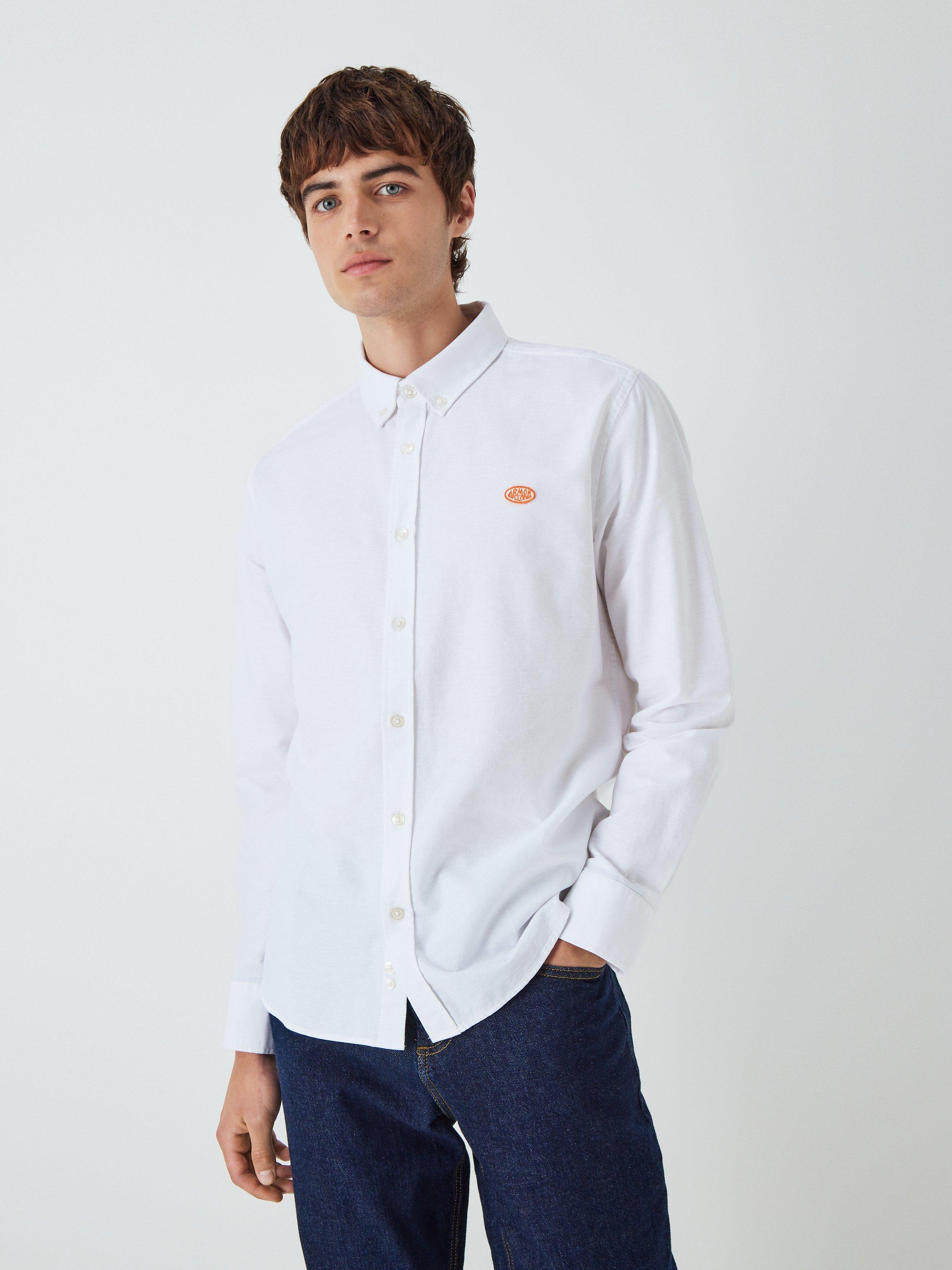Armor Lux Long Sleeve Shirt, Blanc