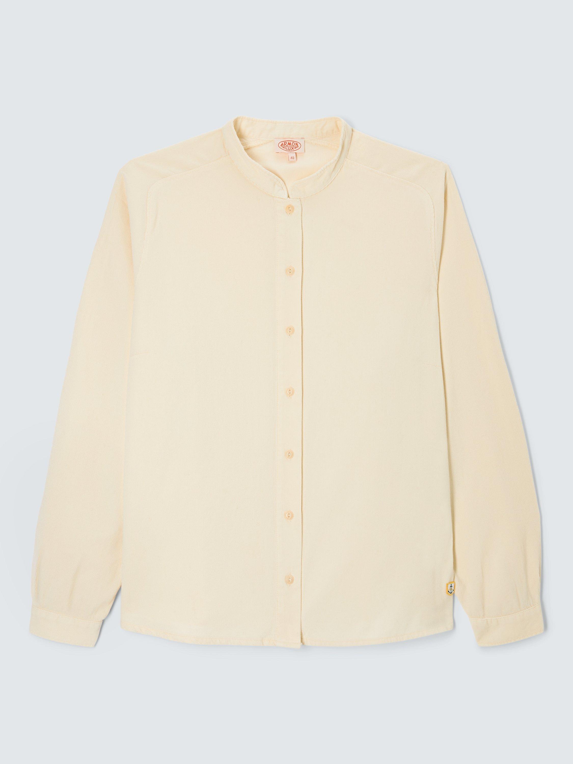 Armor Lux Velvet Plain Shirt, Nature