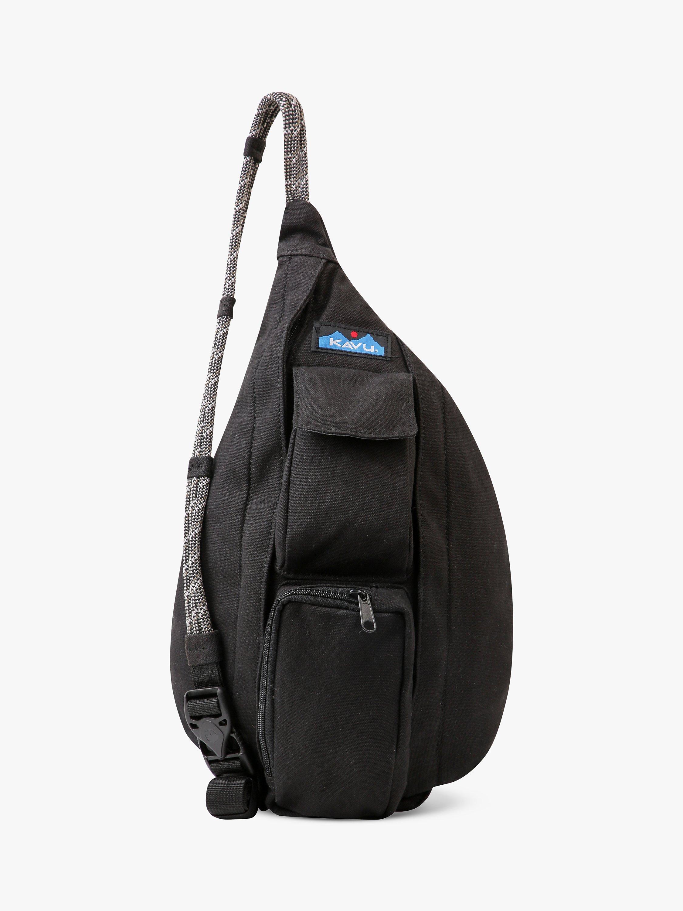 KAVU Mini Rope Bag, Black